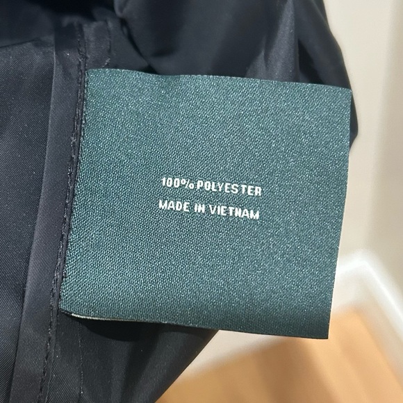 Lauren Ralph Lauren Black Packable Long Raincoat Trench Coat - Womens Size Small - Picture 4 of 8